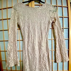Venus Body con lace dress NWOT